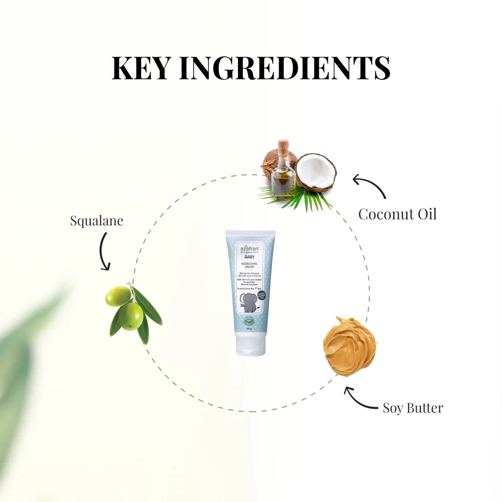 Azafran Organics Baby Nourishing Cream, 100 g-4.webp